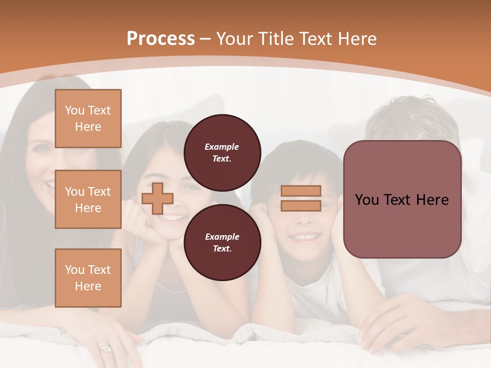 Girl White Looking PowerPoint Template