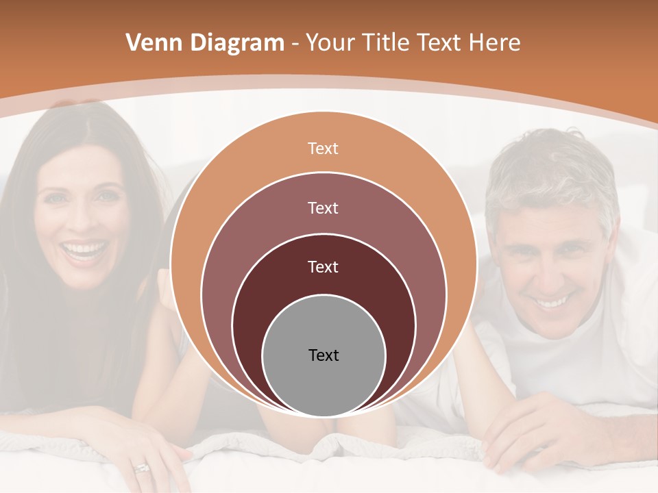 Girl White Looking PowerPoint Template