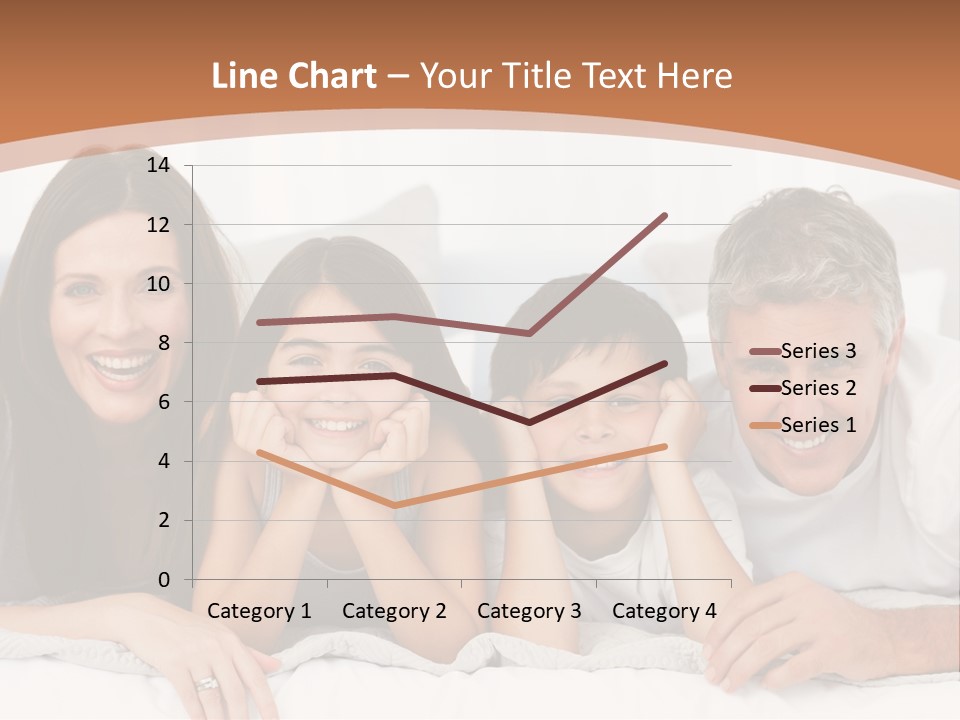 Girl White Looking PowerPoint Template