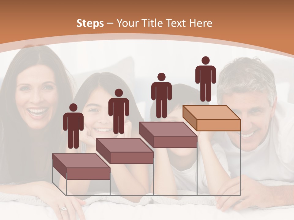 Girl White Looking PowerPoint Template