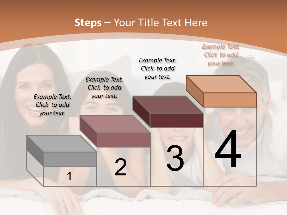 Girl White Looking PowerPoint Template