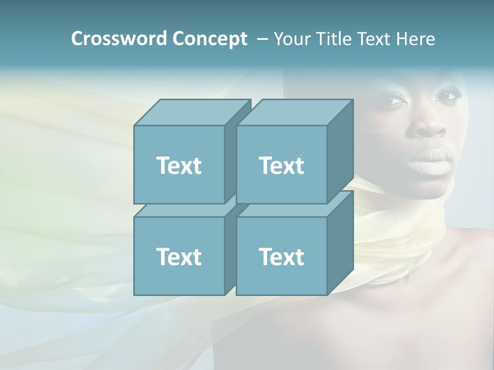 Fabric Fantasy Skin PowerPoint Template