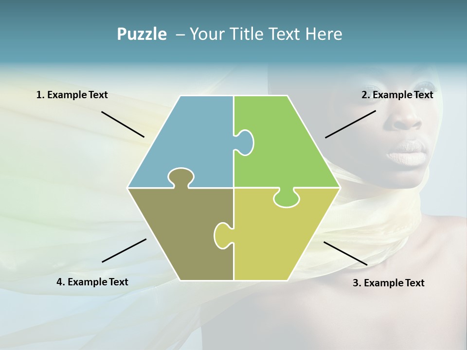 Fabric Fantasy Skin PowerPoint Template