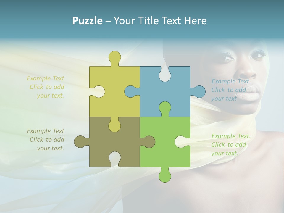 Fabric Fantasy Skin PowerPoint Template