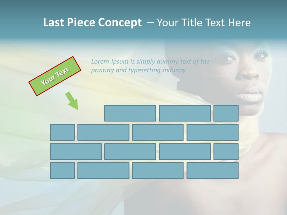 Fabric Fantasy Skin PowerPoint Template