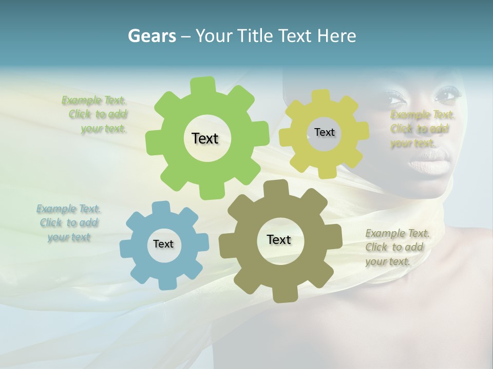 Fabric Fantasy Skin PowerPoint Template