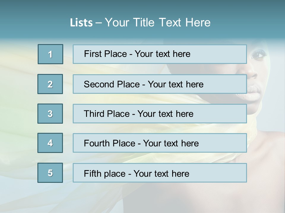 Fabric Fantasy Skin PowerPoint Template