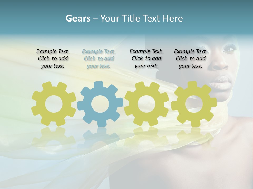 Fabric Fantasy Skin PowerPoint Template