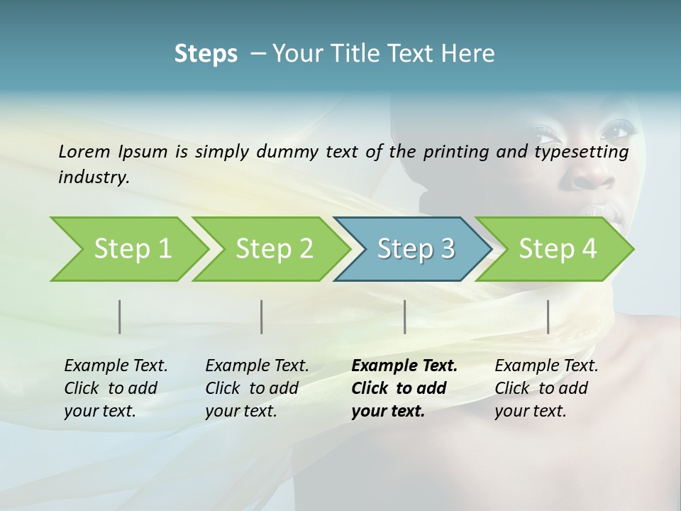 Fabric Fantasy Skin PowerPoint Template