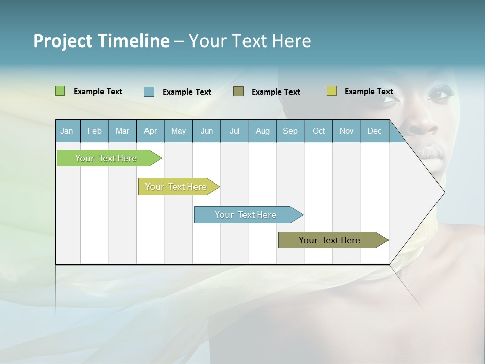 Fabric Fantasy Skin PowerPoint Template