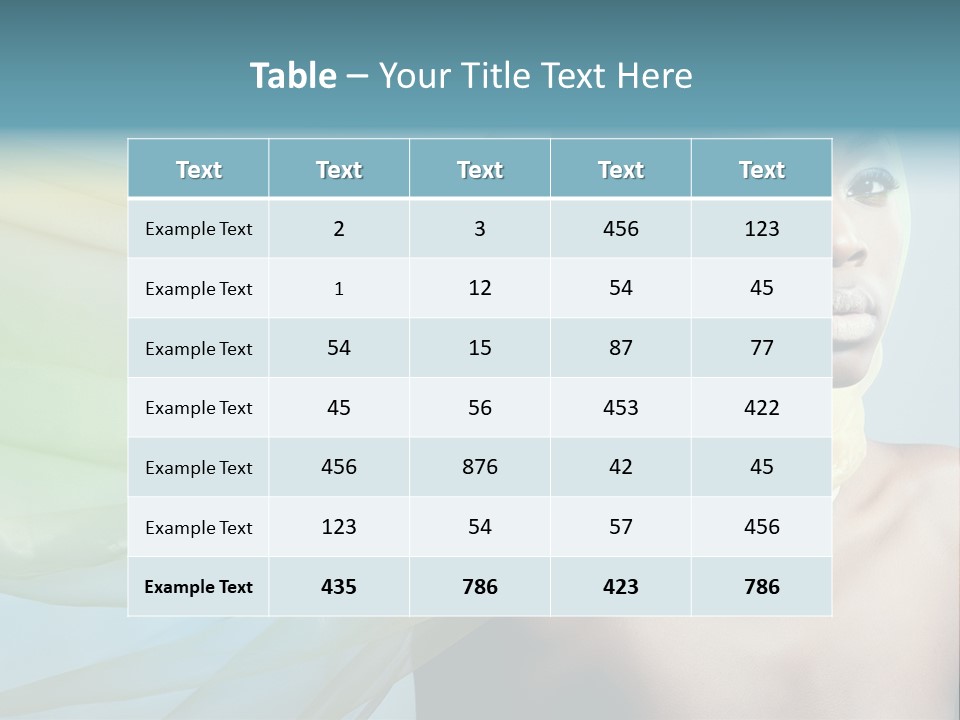 Fabric Fantasy Skin PowerPoint Template