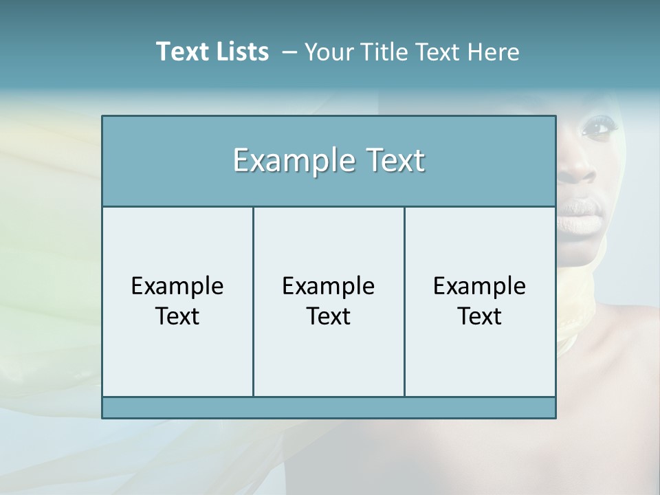 Fabric Fantasy Skin PowerPoint Template