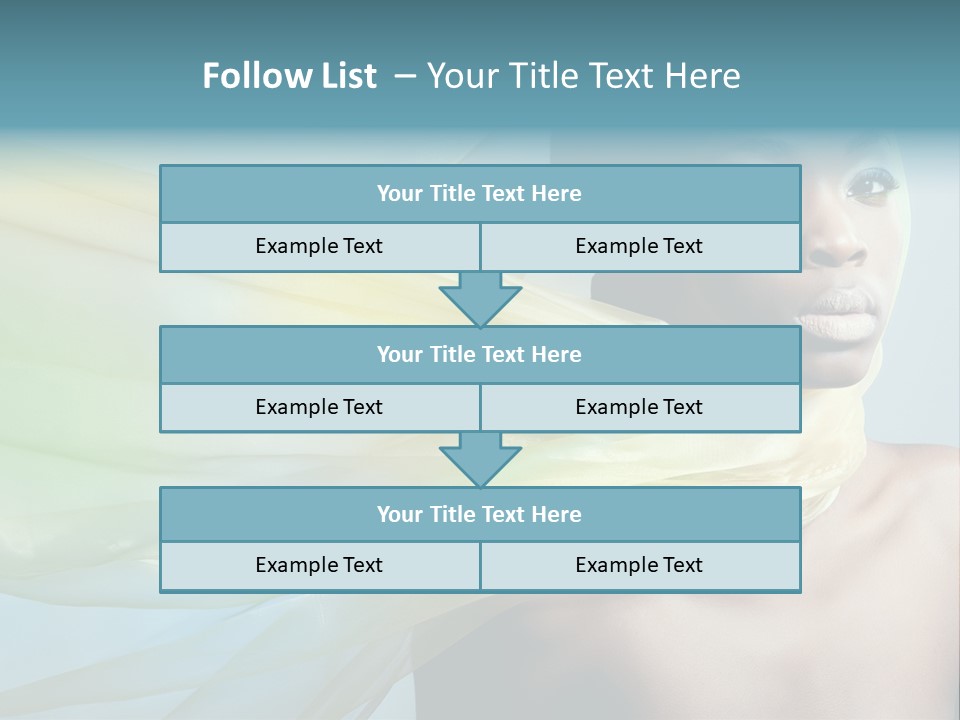 Fabric Fantasy Skin PowerPoint Template