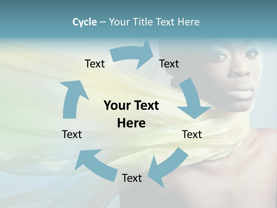 Fabric Fantasy Skin PowerPoint Template