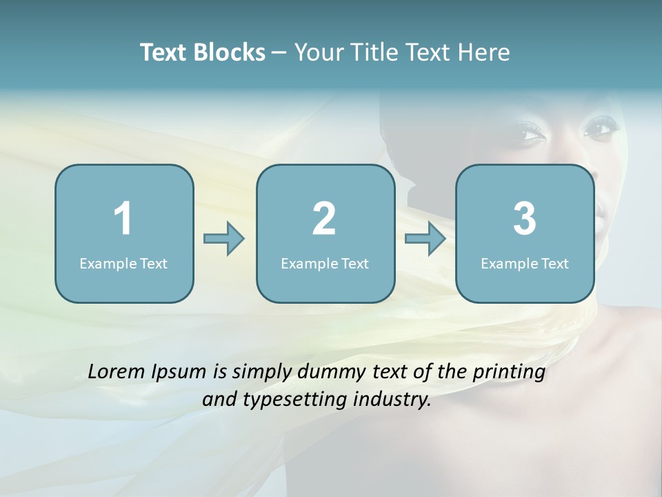 Fabric Fantasy Skin PowerPoint Template