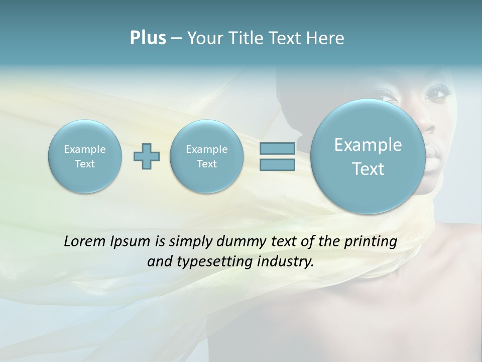 Fabric Fantasy Skin PowerPoint Template
