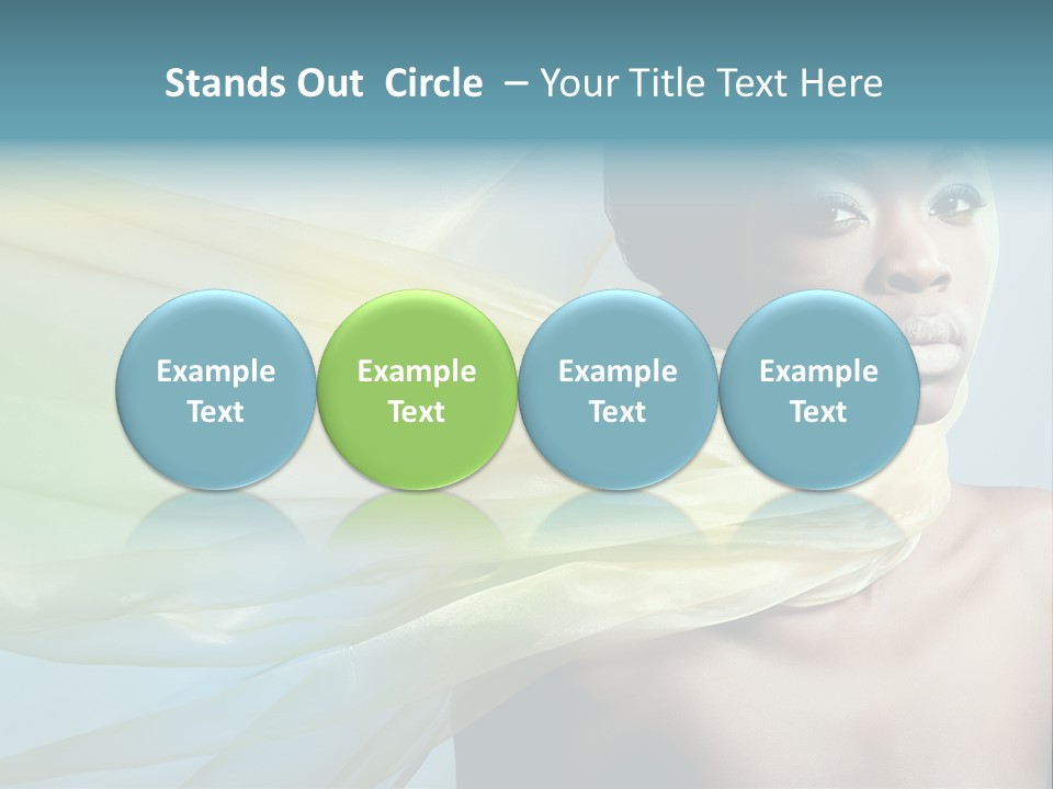 Fabric Fantasy Skin PowerPoint Template