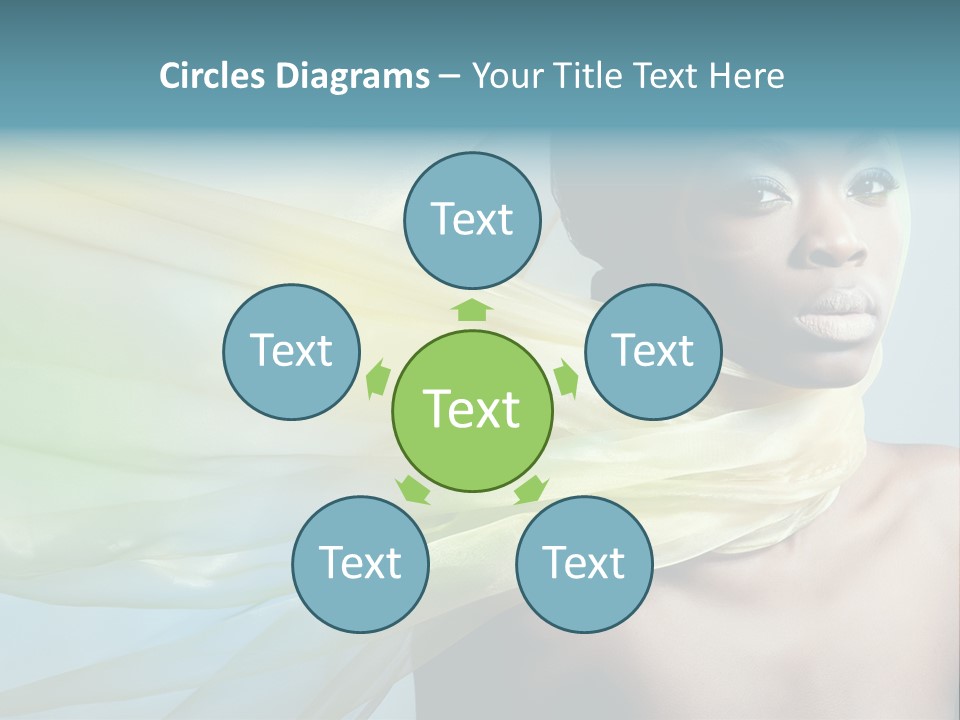 Fabric Fantasy Skin PowerPoint Template