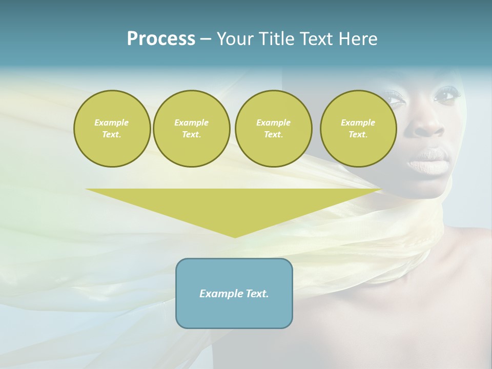 Fabric Fantasy Skin PowerPoint Template