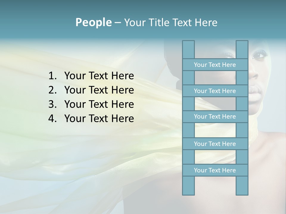 Fabric Fantasy Skin PowerPoint Template