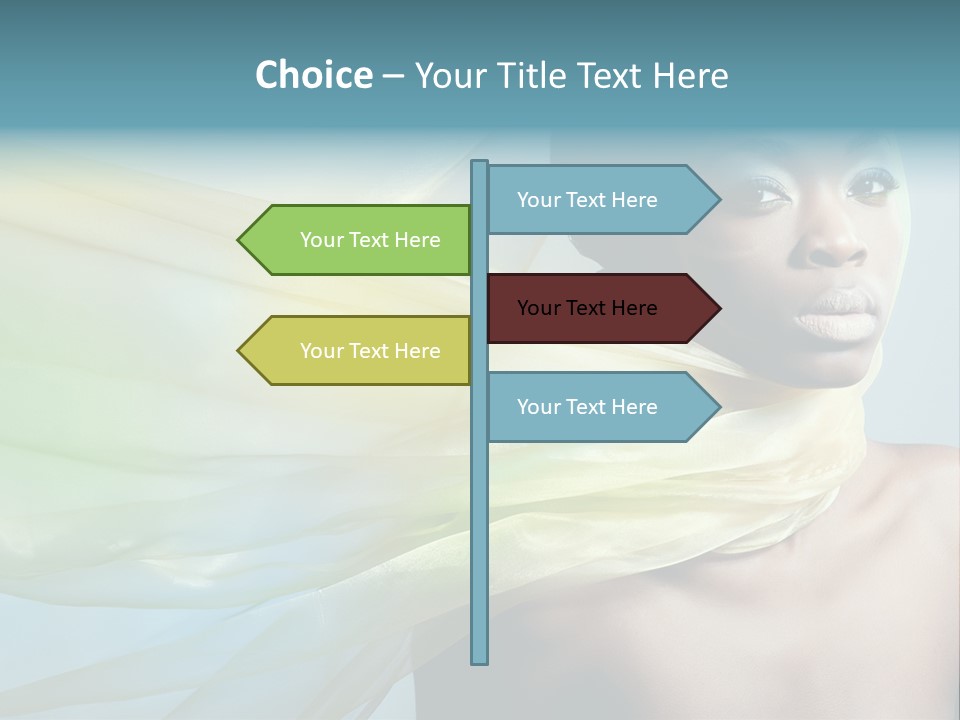 Fabric Fantasy Skin PowerPoint Template