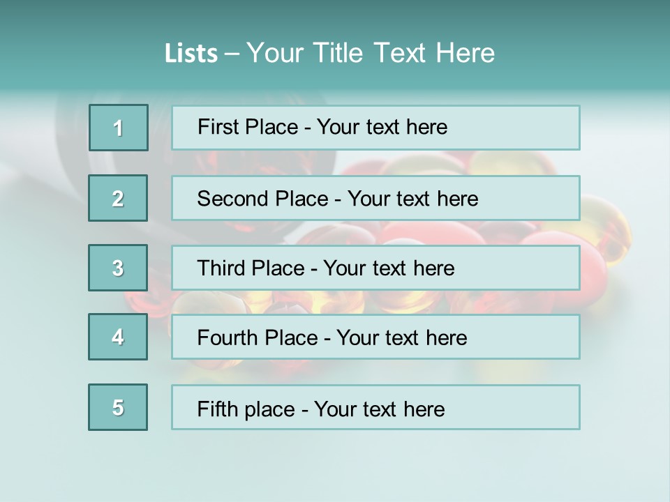 Medical Yellow Overdose PowerPoint Template