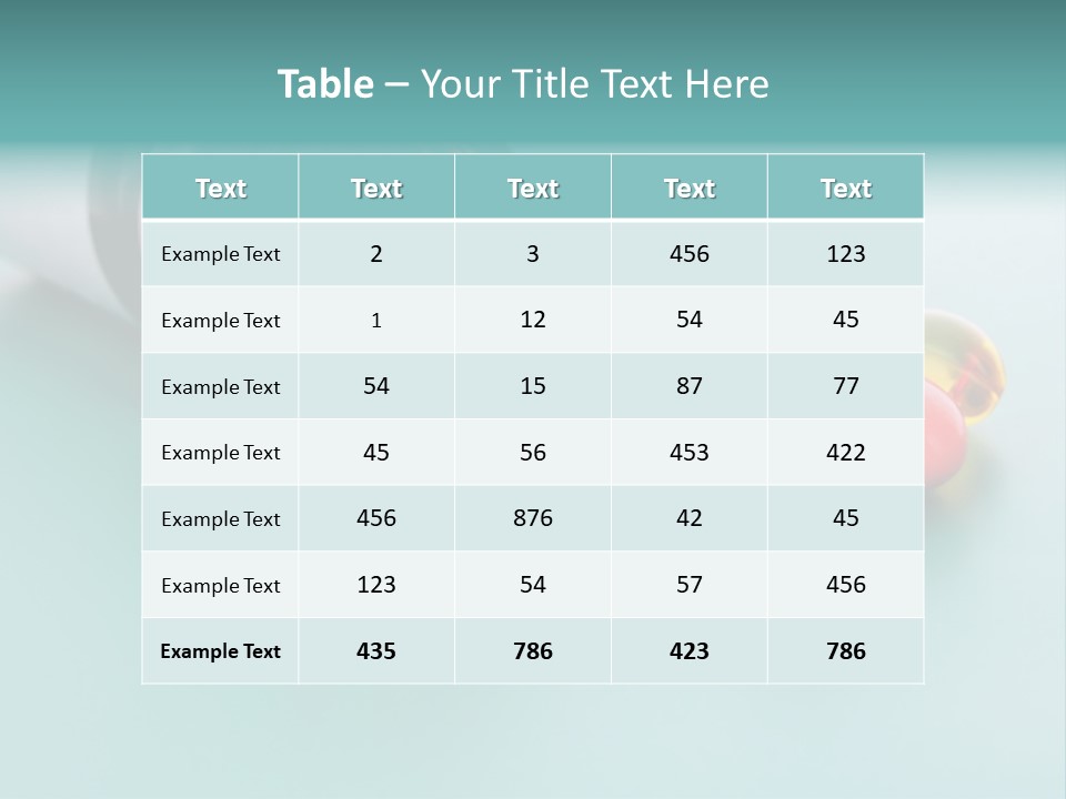 Medical Yellow Overdose PowerPoint Template