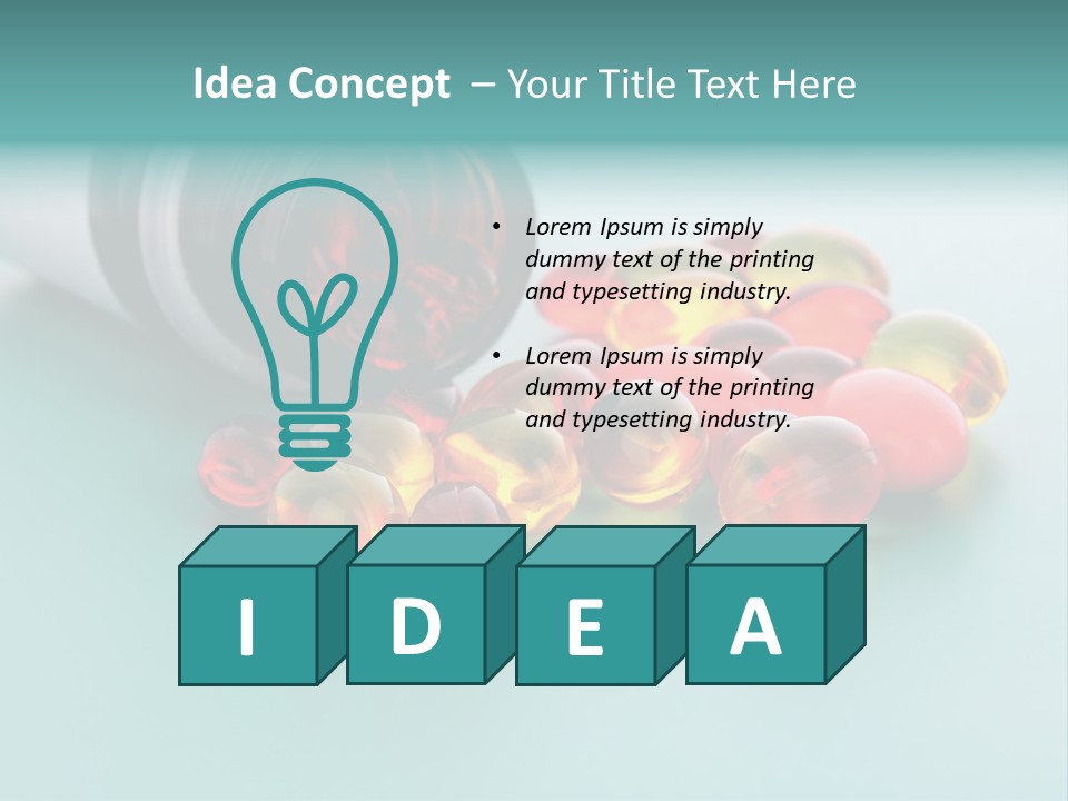 Medical Yellow Overdose PowerPoint Template