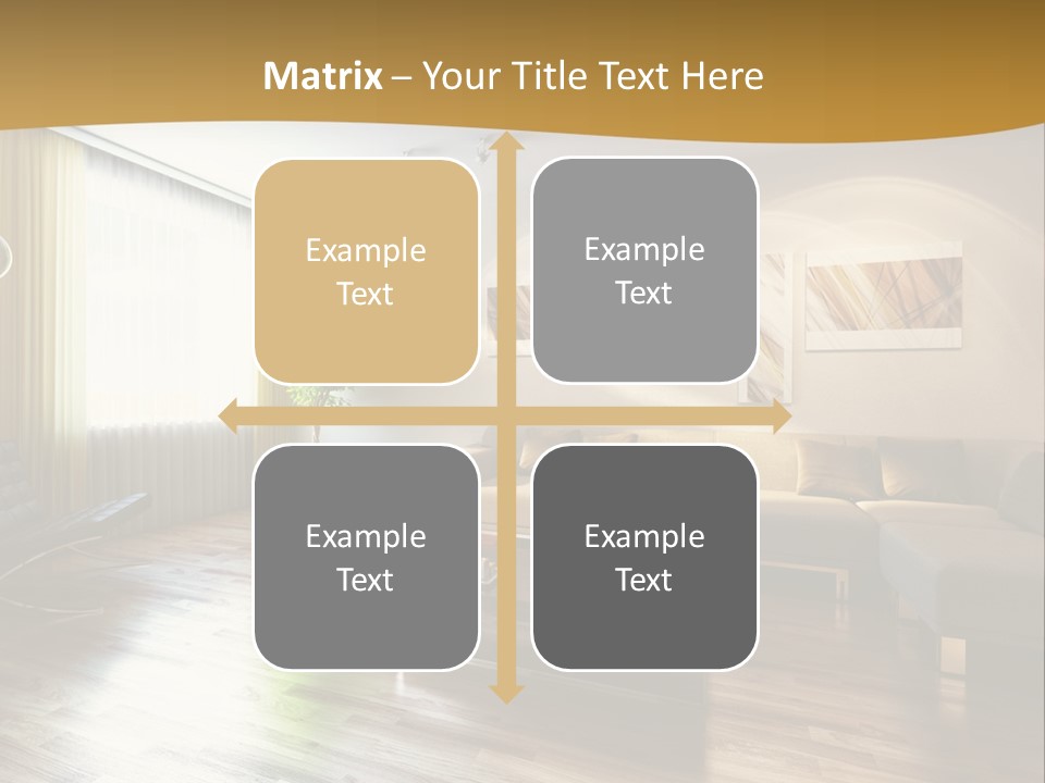 Lounge Cabinet Chair PowerPoint Template