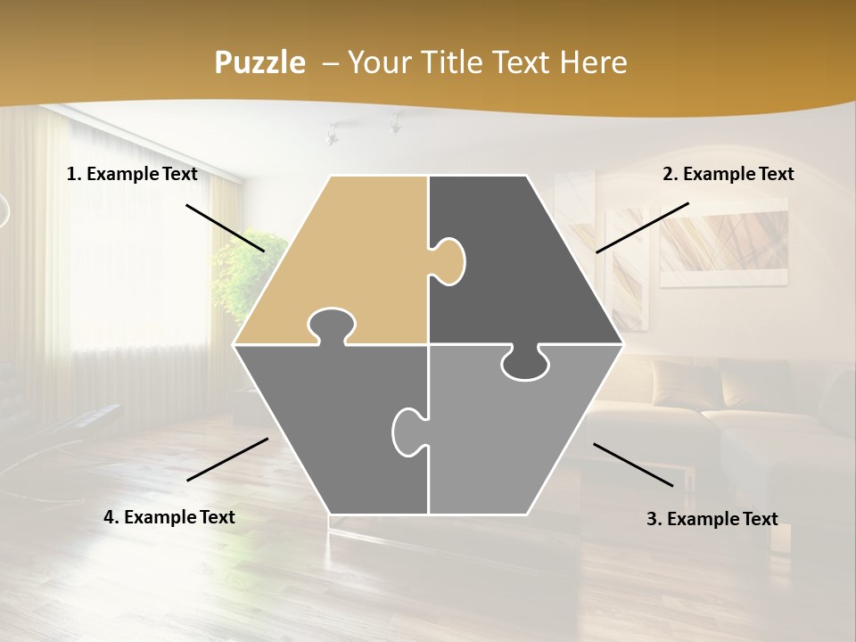 Lounge Cabinet Chair PowerPoint Template