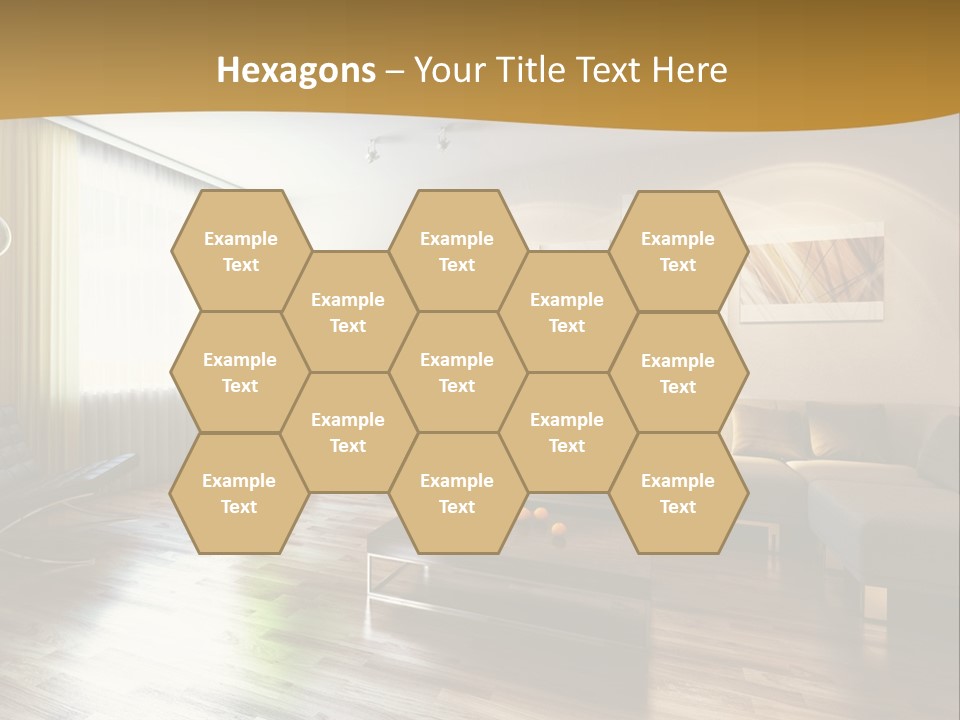 Lounge Cabinet Chair PowerPoint Template