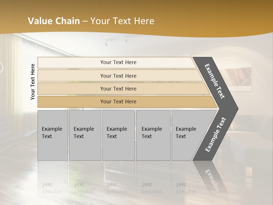 Lounge Cabinet Chair PowerPoint Template