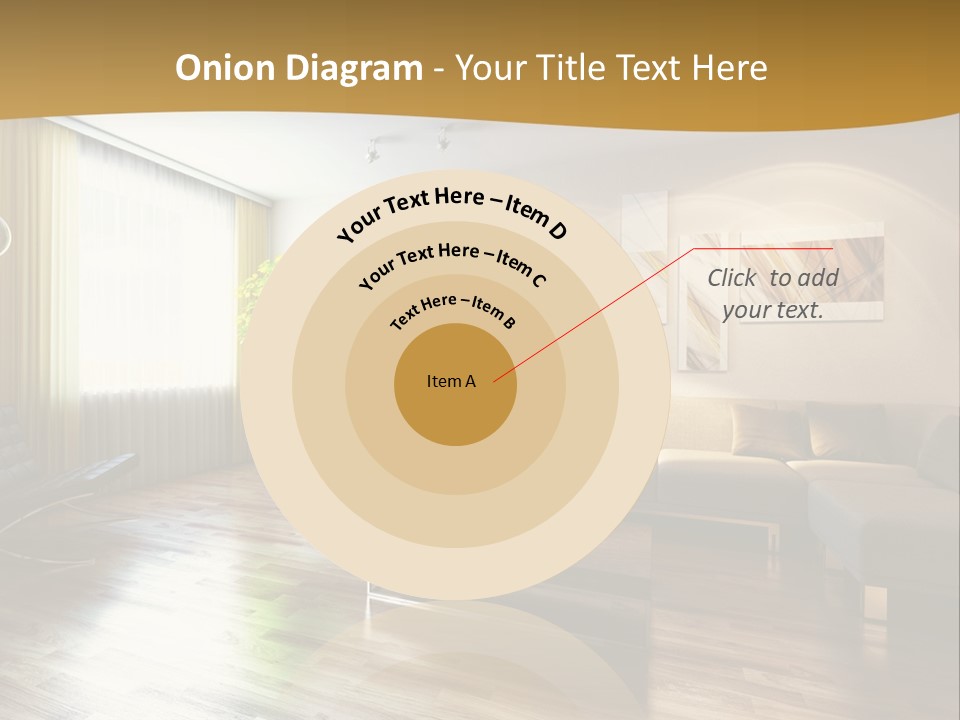 Lounge Cabinet Chair PowerPoint Template