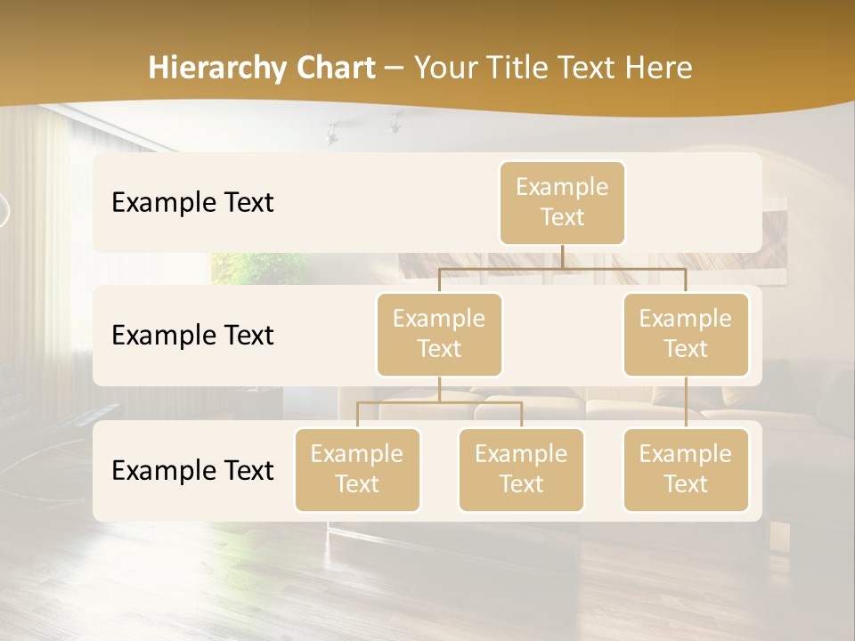 Lounge Cabinet Chair PowerPoint Template