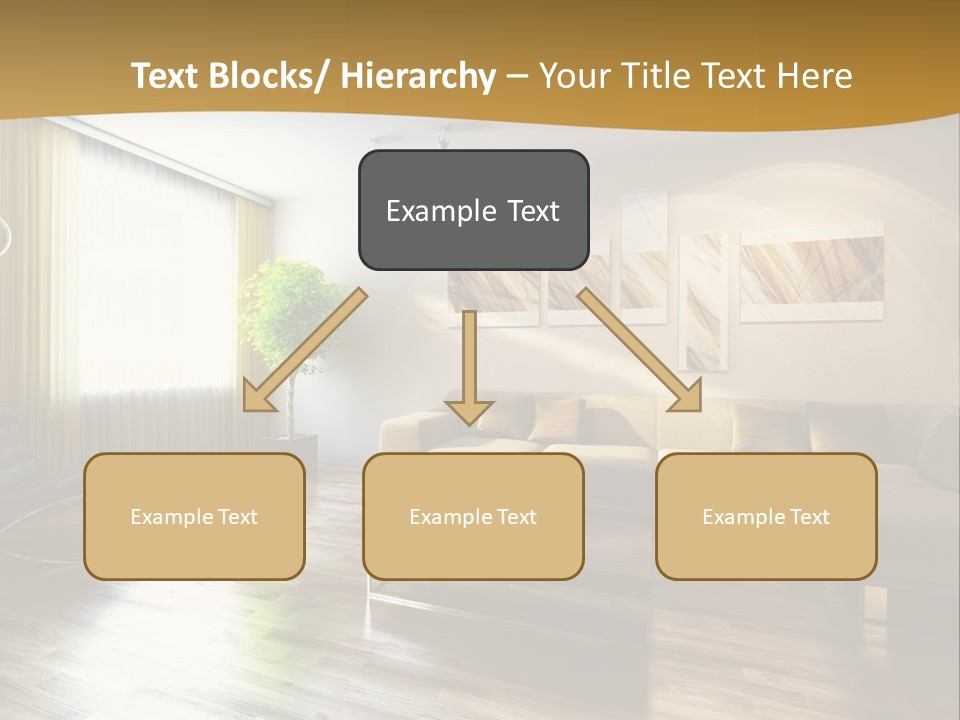 Lounge Cabinet Chair PowerPoint Template