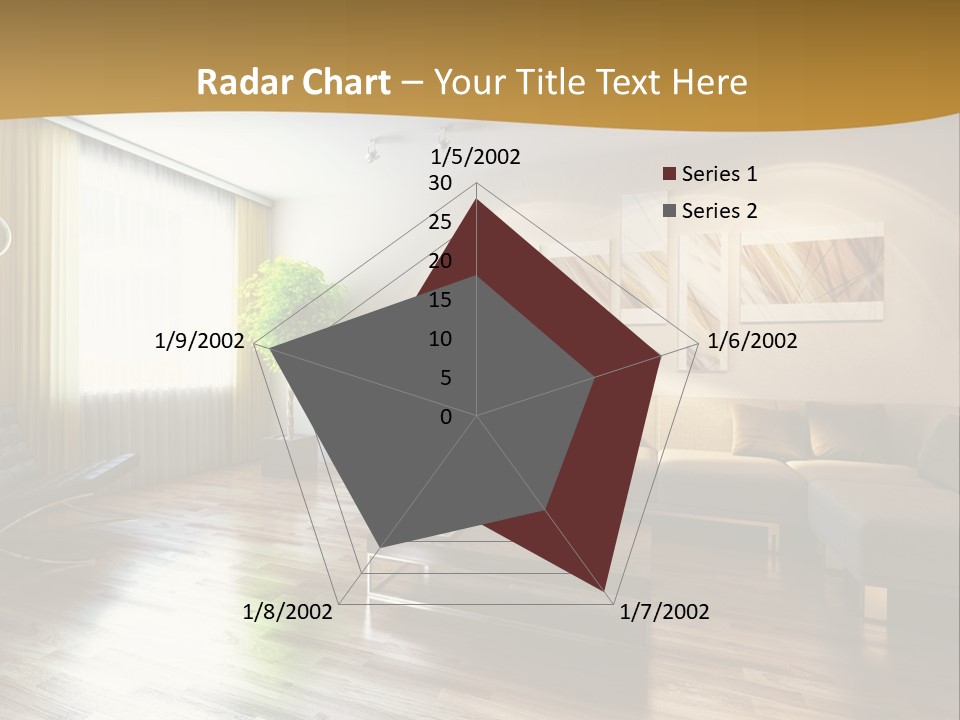 Lounge Cabinet Chair PowerPoint Template
