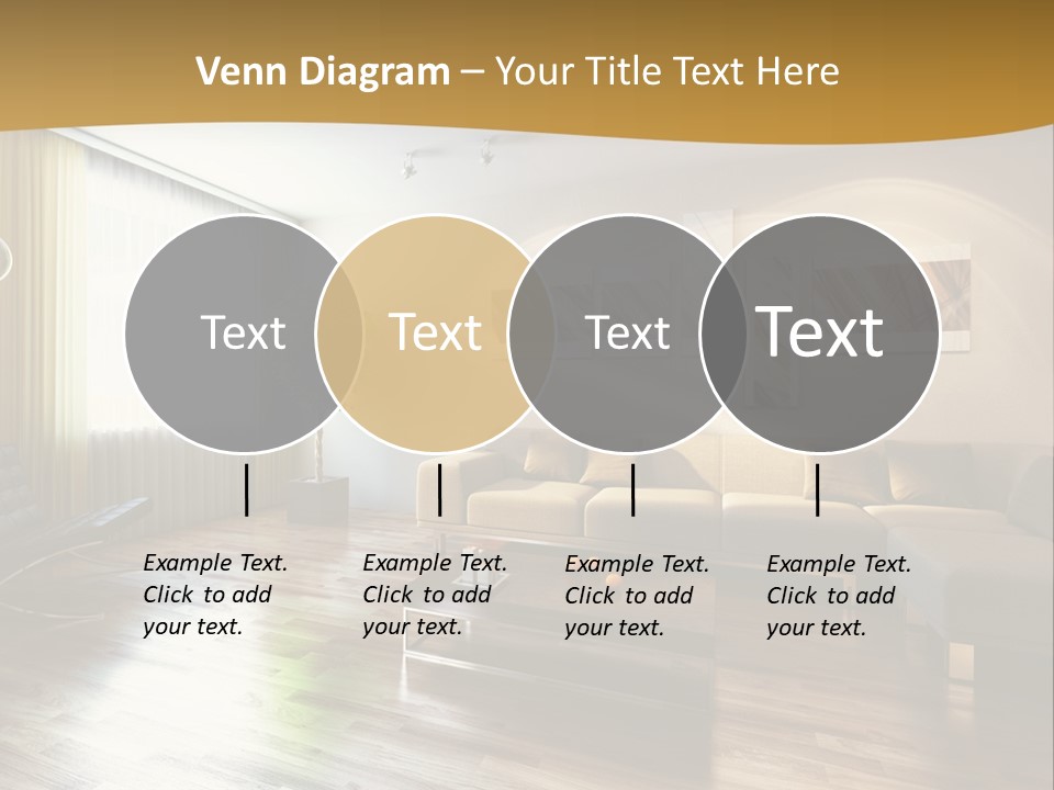 Lounge Cabinet Chair PowerPoint Template
