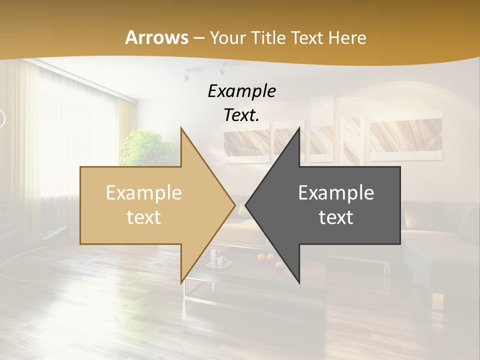 Lounge Cabinet Chair PowerPoint Template
