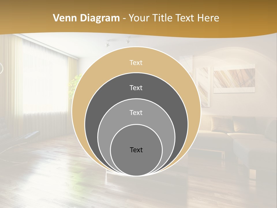 Lounge Cabinet Chair PowerPoint Template
