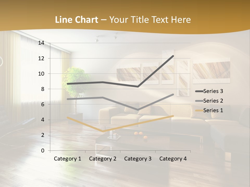 Lounge Cabinet Chair PowerPoint Template
