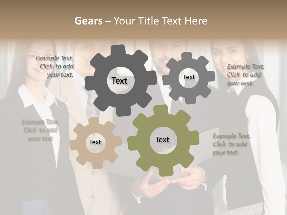 Person Leadership Young PowerPoint Template