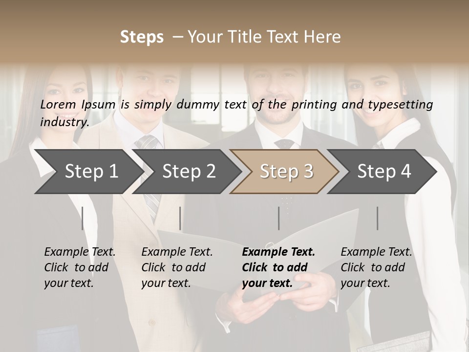 Person Leadership Young PowerPoint Template