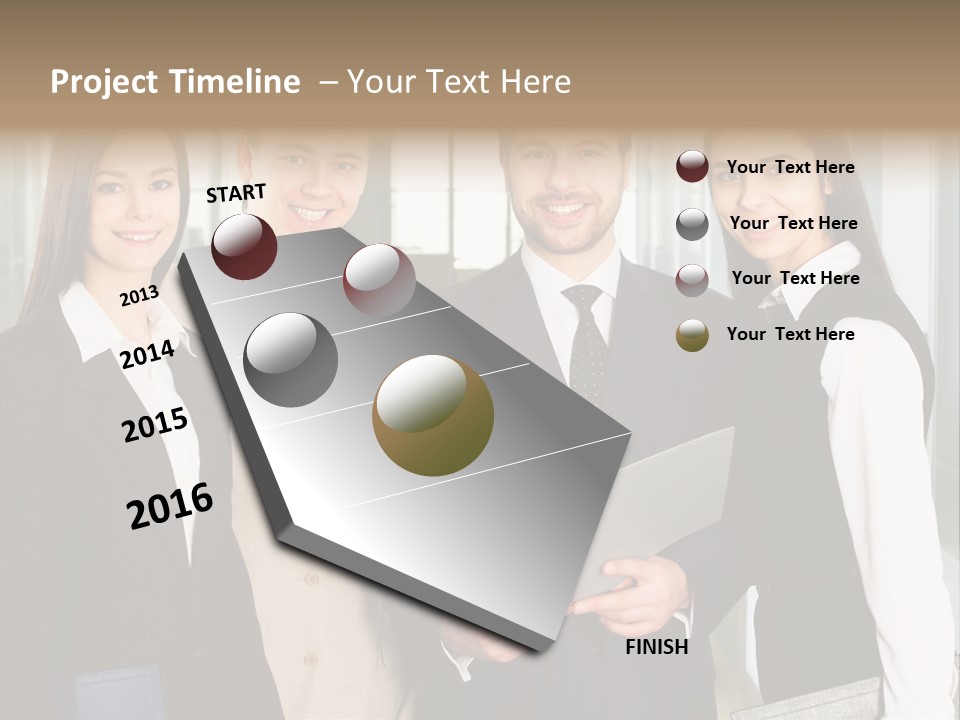Person Leadership Young PowerPoint Template