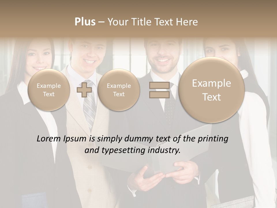 Person Leadership Young PowerPoint Template