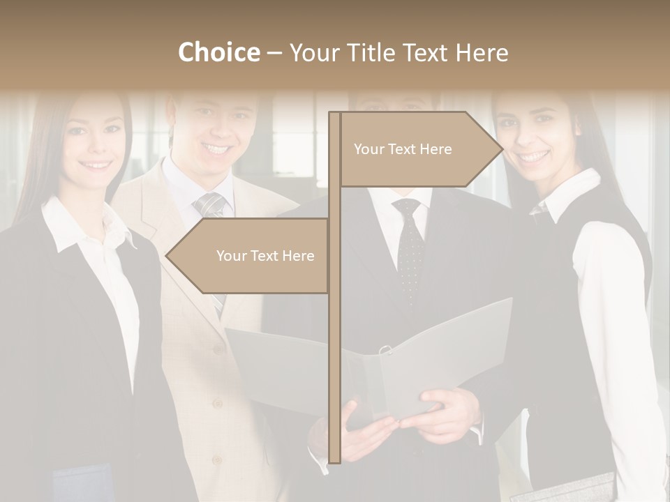 Person Leadership Young PowerPoint Template