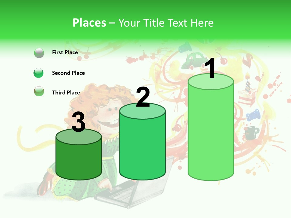 Work Show Worldmap PowerPoint Template