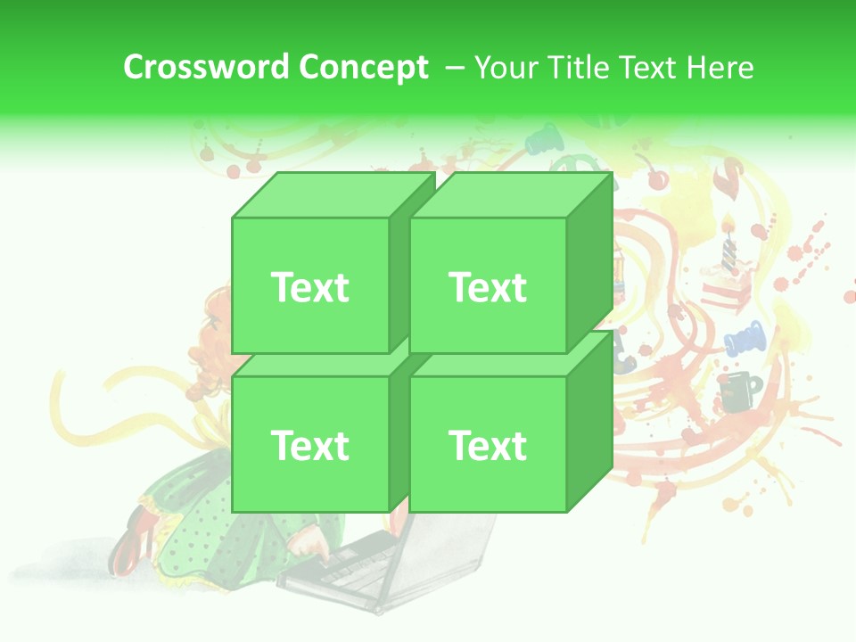 Work Show Worldmap PowerPoint Template