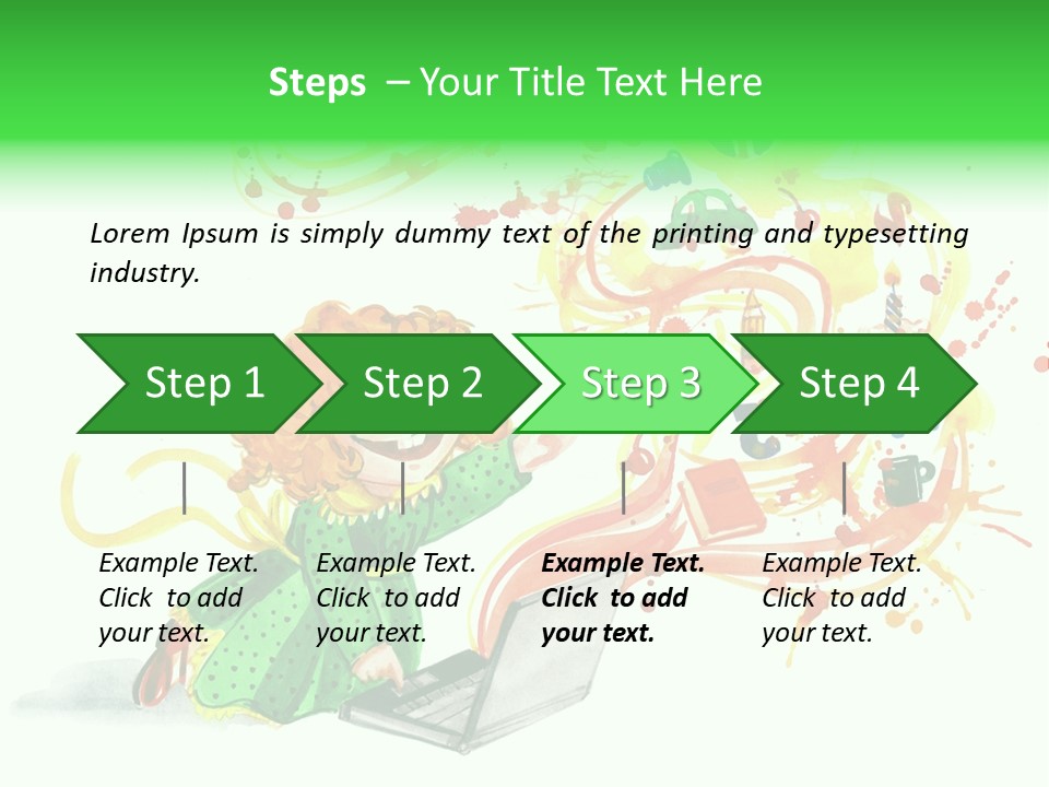 Work Show Worldmap PowerPoint Template