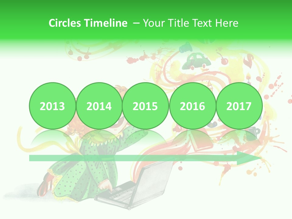 Work Show Worldmap PowerPoint Template