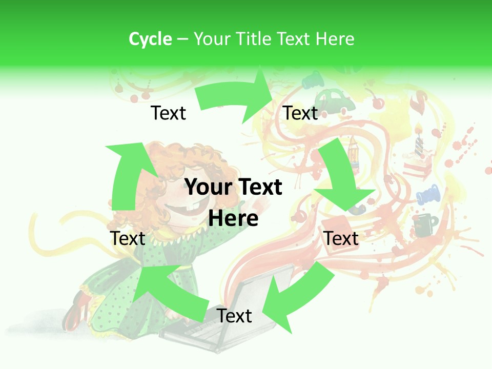 Work Show Worldmap PowerPoint Template